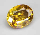 Зеленовато-желтый сфалерит 1,56 карата