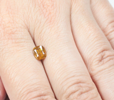 Оранжевато-желтый сфалерит 1,29 карата