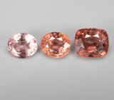 Набор из 3 шпинелей 3,09 карата