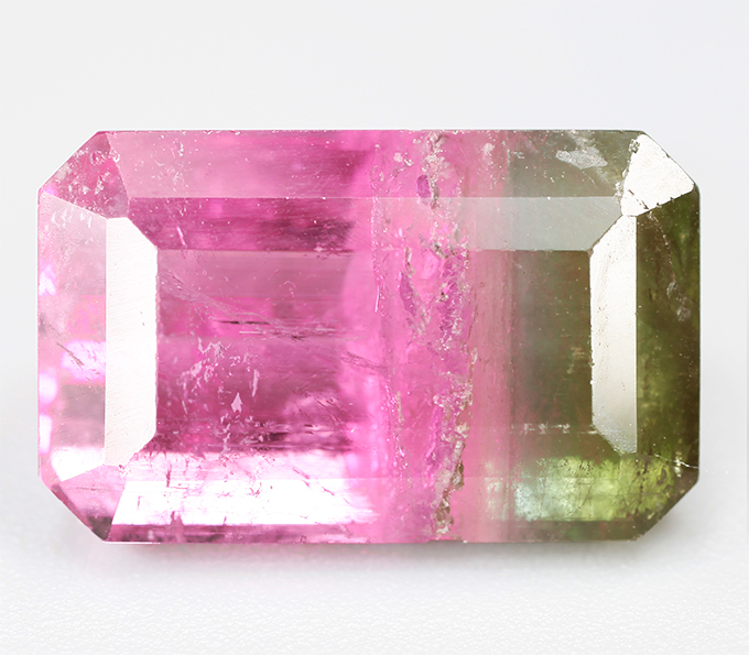 "Неоновый" арбузный турмалин 6,91 карата