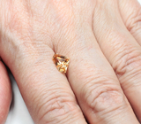 Гессонит гранат авторской огранки 1,6 карата