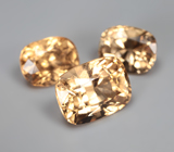 Крупный набор из 3 гессонитов гранатов 5,95 карата