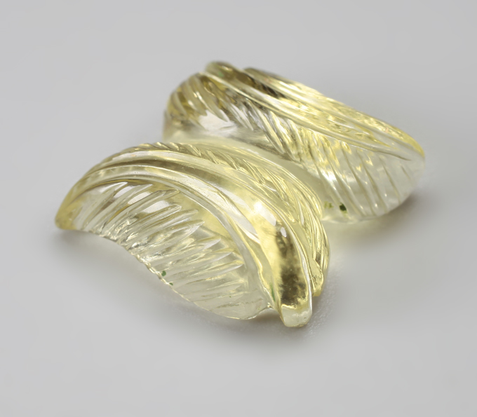 Яркий резной цитрин 8,09 карата