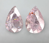 Редкая пара медьсодержащих турмалинов 3,24 карата