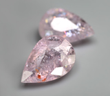 Редкая пара медьсодержащих турмалинов 3,24 карата