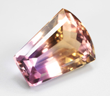 Чистейший крупный контрастный аметрин 19,01 карата