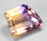 Чистейший крупный контрастный аметрин 16,27 карата