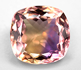 Чистейший крупный контрастный аметрин 11,49 карата