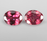 Пара рубеллитов 2,32 карата