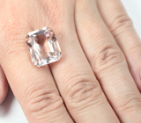 Чистейший крупный морганит 18,71 карата