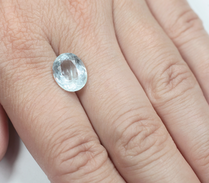 Аквамарин 4,37 карата