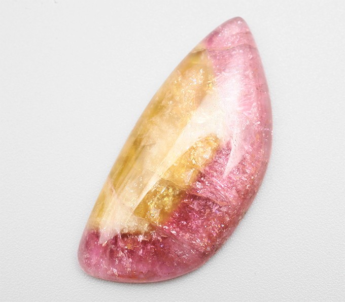 Полихромный забайкальский турмалин 13,21 карата