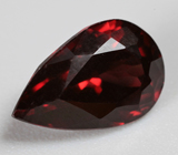 Чистейший насыщенный оранжево-красный циркон 2,54 карата