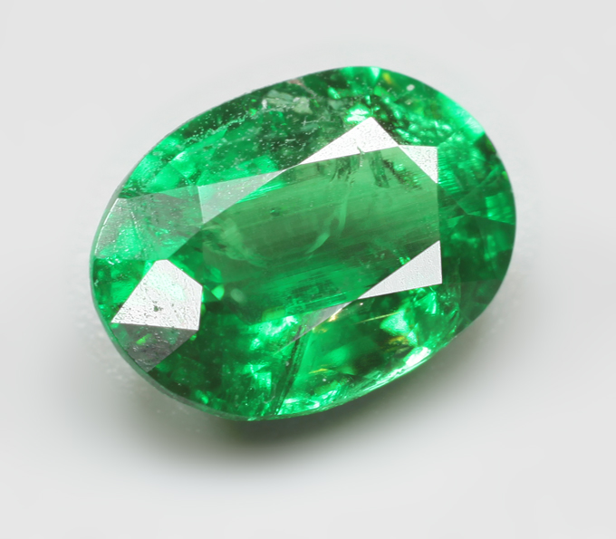 Топовый цвет! Яркий цаворит 1,26 карата