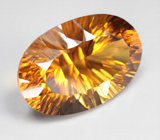 Крупный! Цитрин лазерной огранки 47,3 карата