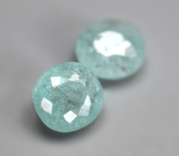 Пара параиба турмалинов 1,38 карата