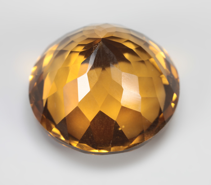 Чистейший крупный цитрин 30,07 карата