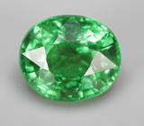 «Неоновый» цаворит 0,52 карата