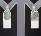 Серьги с уральскими александритами 6,14 карата