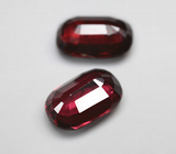 Пара родолитов 5,76 карата