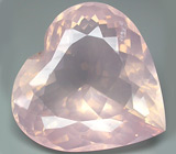 Розовый кварц - сердце 291,71 карат