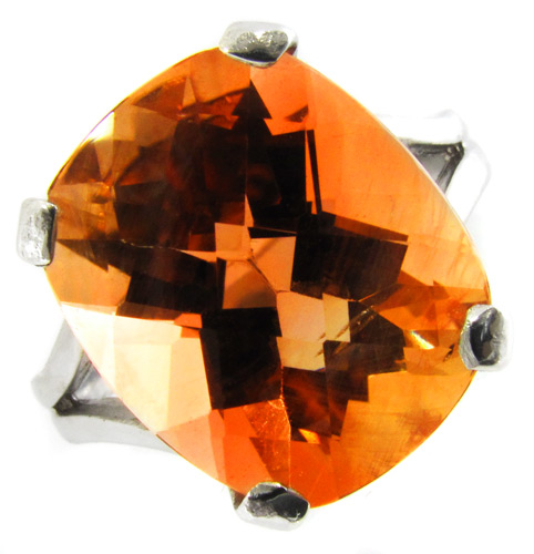 Серебро 925 Кольцо с крупным андезином