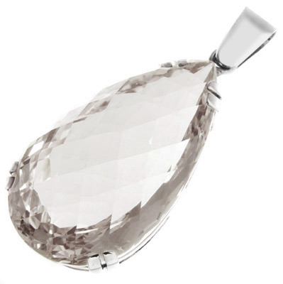 Золото Кулон с чистейшим топазом