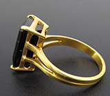 Кольцо с арбузным турмалином Золото