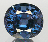 Кольцо с синей шпинелью и бриллиантами Золото