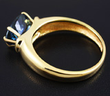 Кольцо с полихромным цоизитом Золото