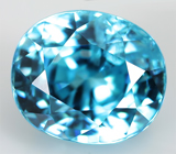 Чистейший голубой циркон 5,75 карат