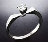 Кольцо с бриллиантом 0,23 карат