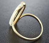 Кольцо с австралийским solid опалом Золото