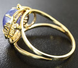 Кольцо с танзанитом и бриллиантами Золото