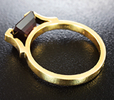 Кольцо с андезином и бриллиантами Золото