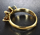 Кольцо c андалузитами 2,14 карата Золото