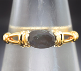 Кольцо с уральским александритом авторской огранки 0,71 карата Золото