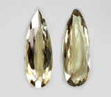 Пара чистейших крупных диаспоров 16,7 карата