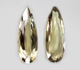 Пара чистейших крупных диаспоров 16,7 карата