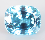 Крупный! Голубой циркон 8,03 карата