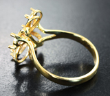 Кольцо (заготовка под камни заказчика) с бриллиантами Золото