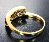 Кольцо с рубиновыми шпинелями 1,25 карата Золото
