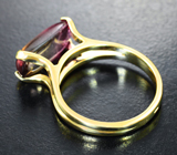 Кольцо с полихромным турмалином 3,08 карата Золото