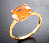 Кольцо cо спессартином «фанта» 2,52 карата