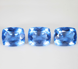 Набор из 3 флюоритов 19,11 карата