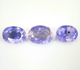 Крупный набор из 3 иолитов 14,67 карата