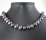 Колье с цветным жемчугом барокко 517,15 карата