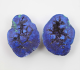 Крупная пара азурита 40,74 карата