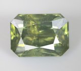 Желтовато-зеленый циркон 4,9 карата