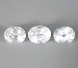 Редкий набор из 3 фенакитов 2,72 карата